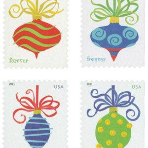 Holiday Baubles 2011 Forever Stamps