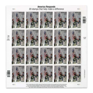 2001 US America Responds First Class Forever Stamps