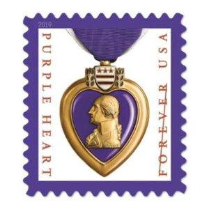 Purple Heart Medal 2019 Forever Stamps