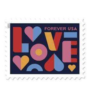 Love Forever Stamps 2021